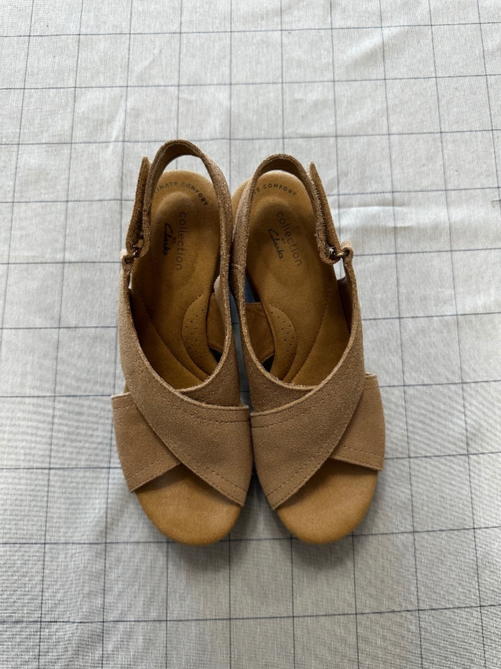 Clarks Giselle Cove Ultimate Comfort sandals size 7